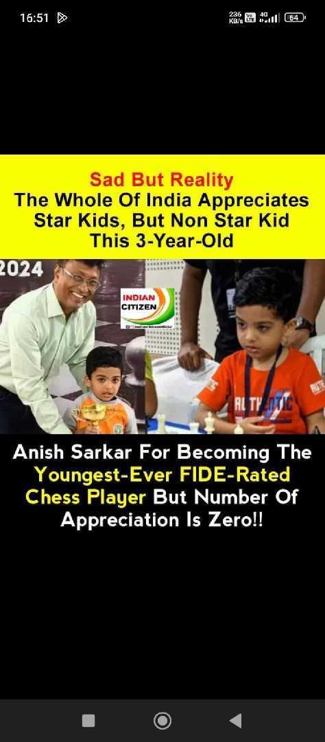Youngest Chess Player