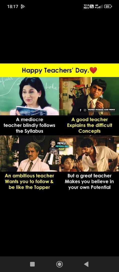 An Ambetious Teacher